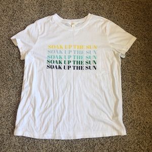 Nordstrom 1901 Soak Up The Sun Tee, Large